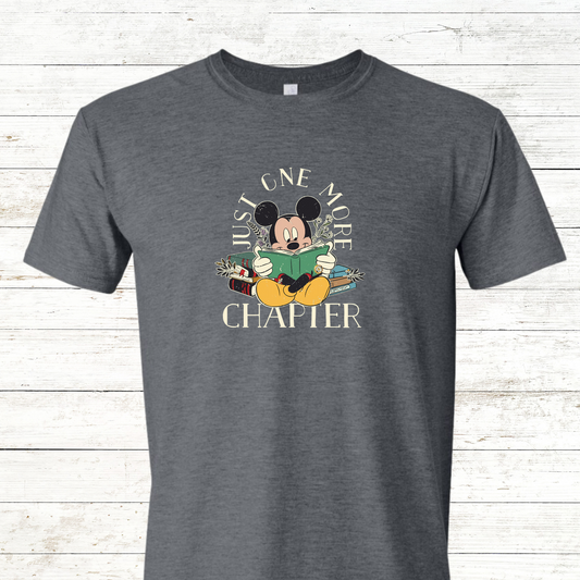 Just One More Chapter -   Adult Crewneck Tee
