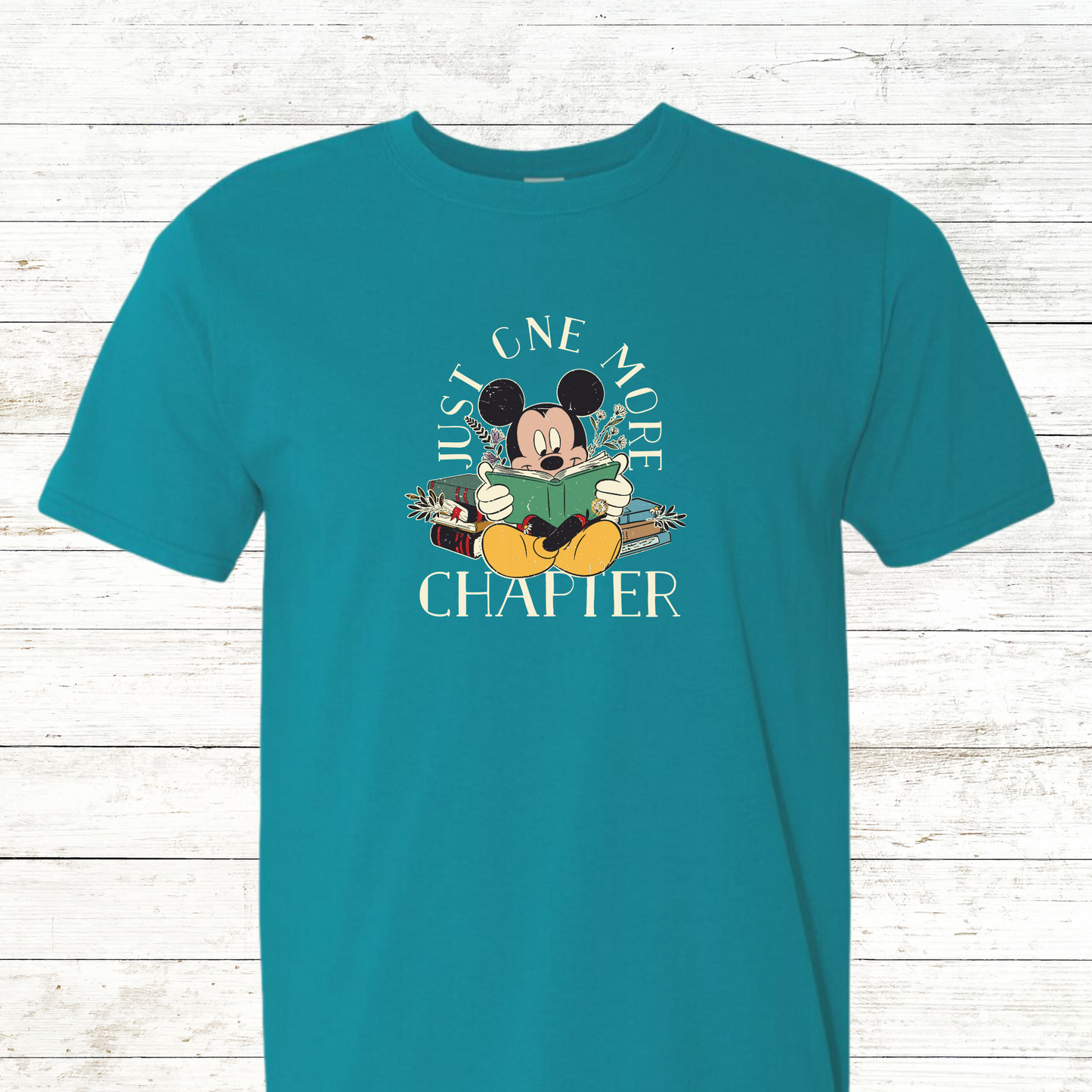 Just One More Chapter - Adult Crewneck Tee