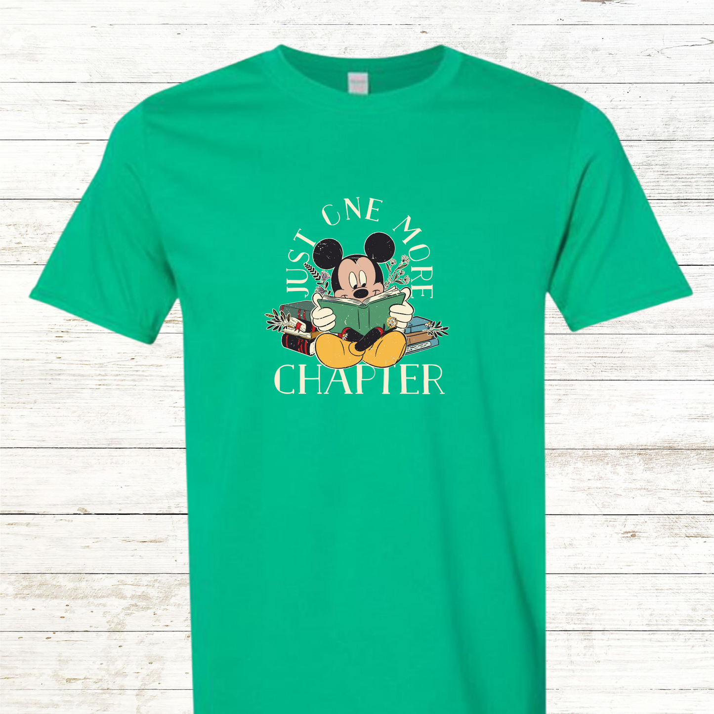 Just One More Chapter - Adult Crewneck Tee