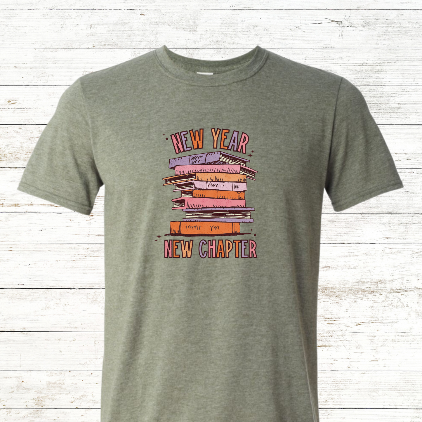 New Year New Chapter - Adult Crewneck Tee