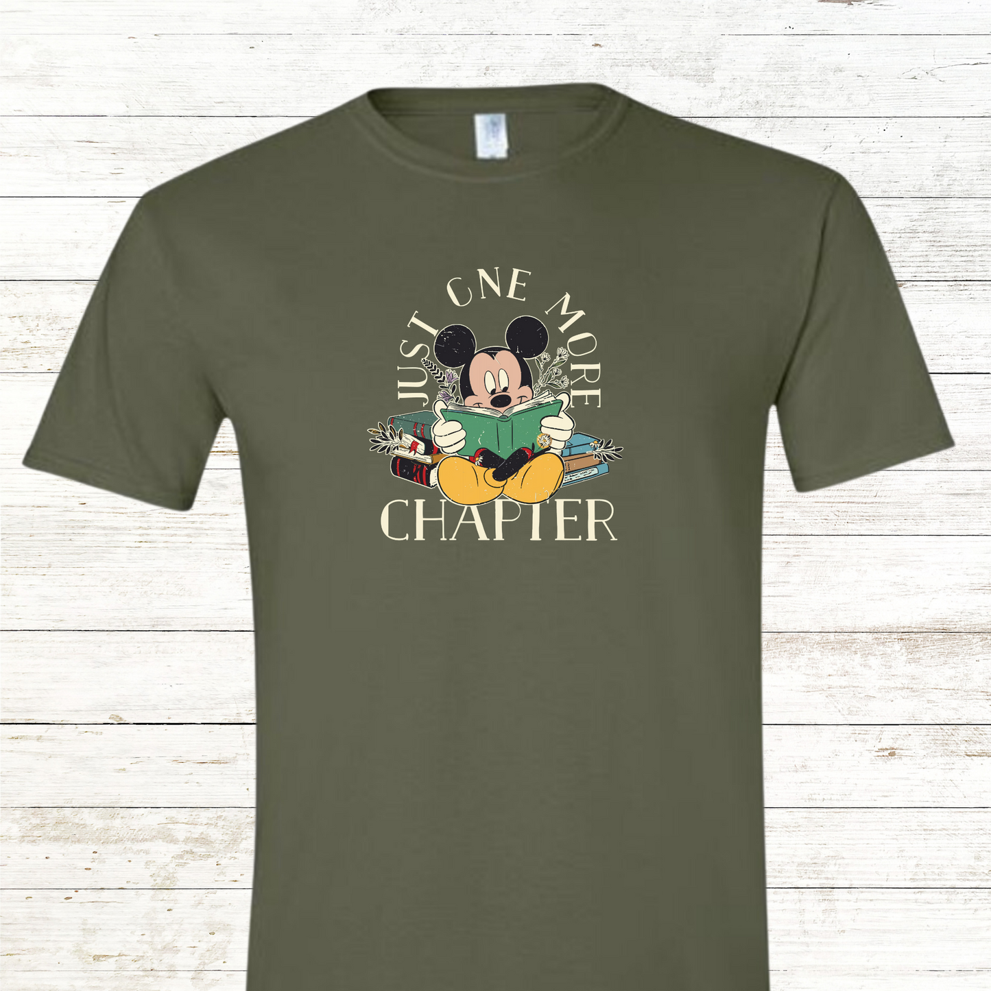 Just One More Chapter - Adult Crewneck Tee