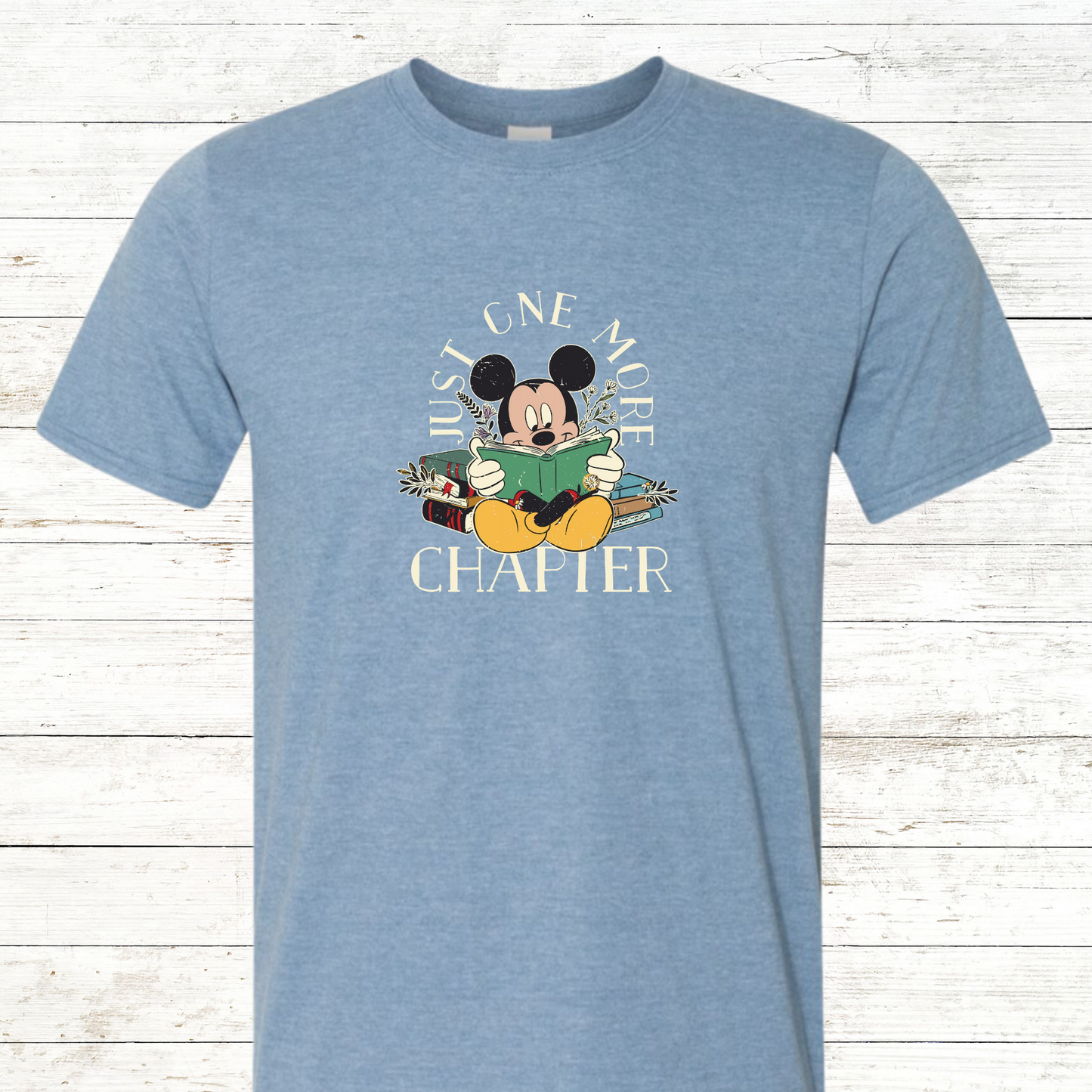 Just One More Chapter - Adult Crewneck Tee
