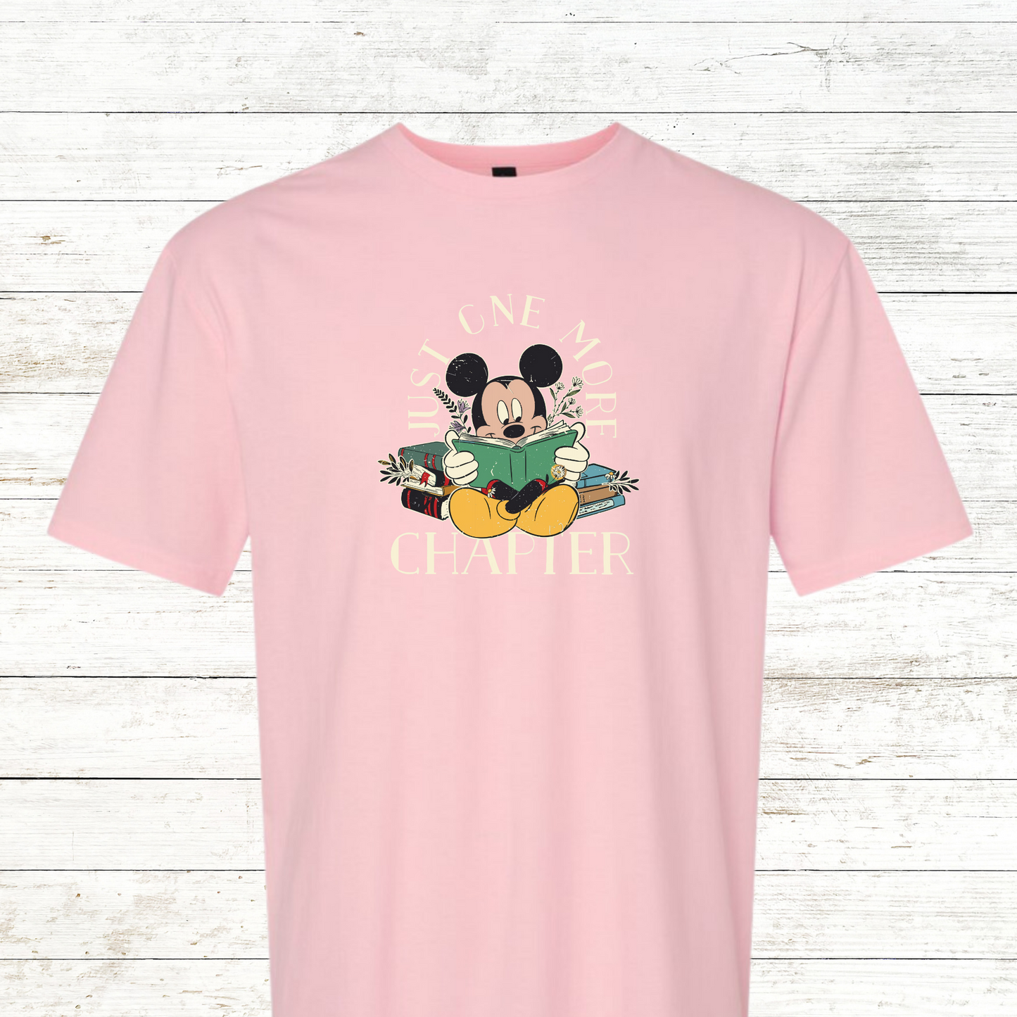 Just One More Chapter - Adult Crewneck Tee