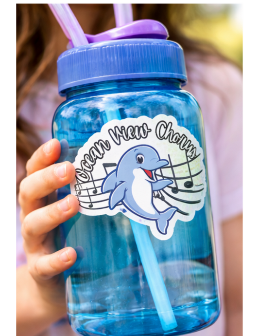 3" Ocean View Chorus Sticker