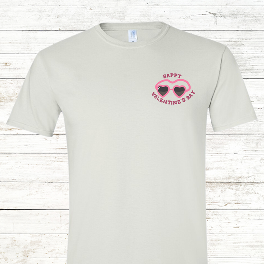 Happy Valentine's Day Heart Sunglasses