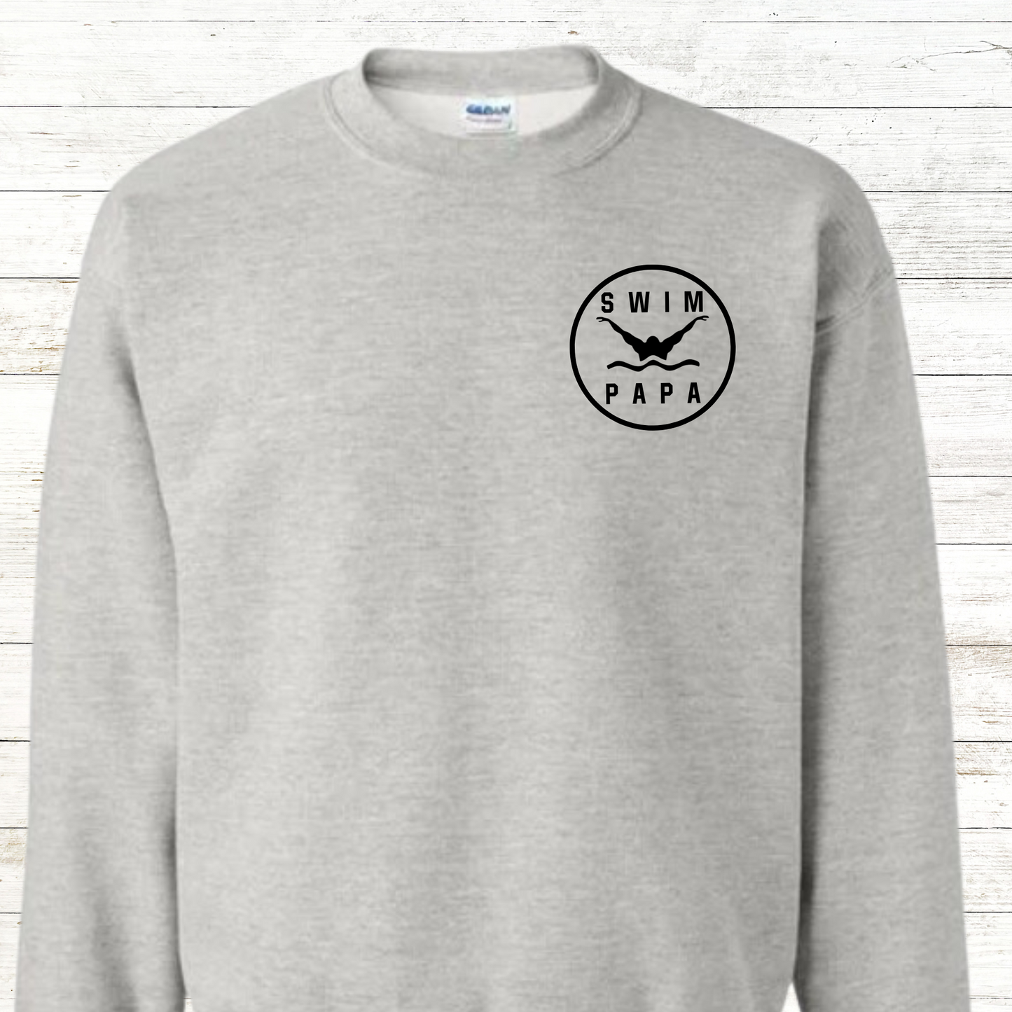 Swim Papa: Butterfly Pocket Logo