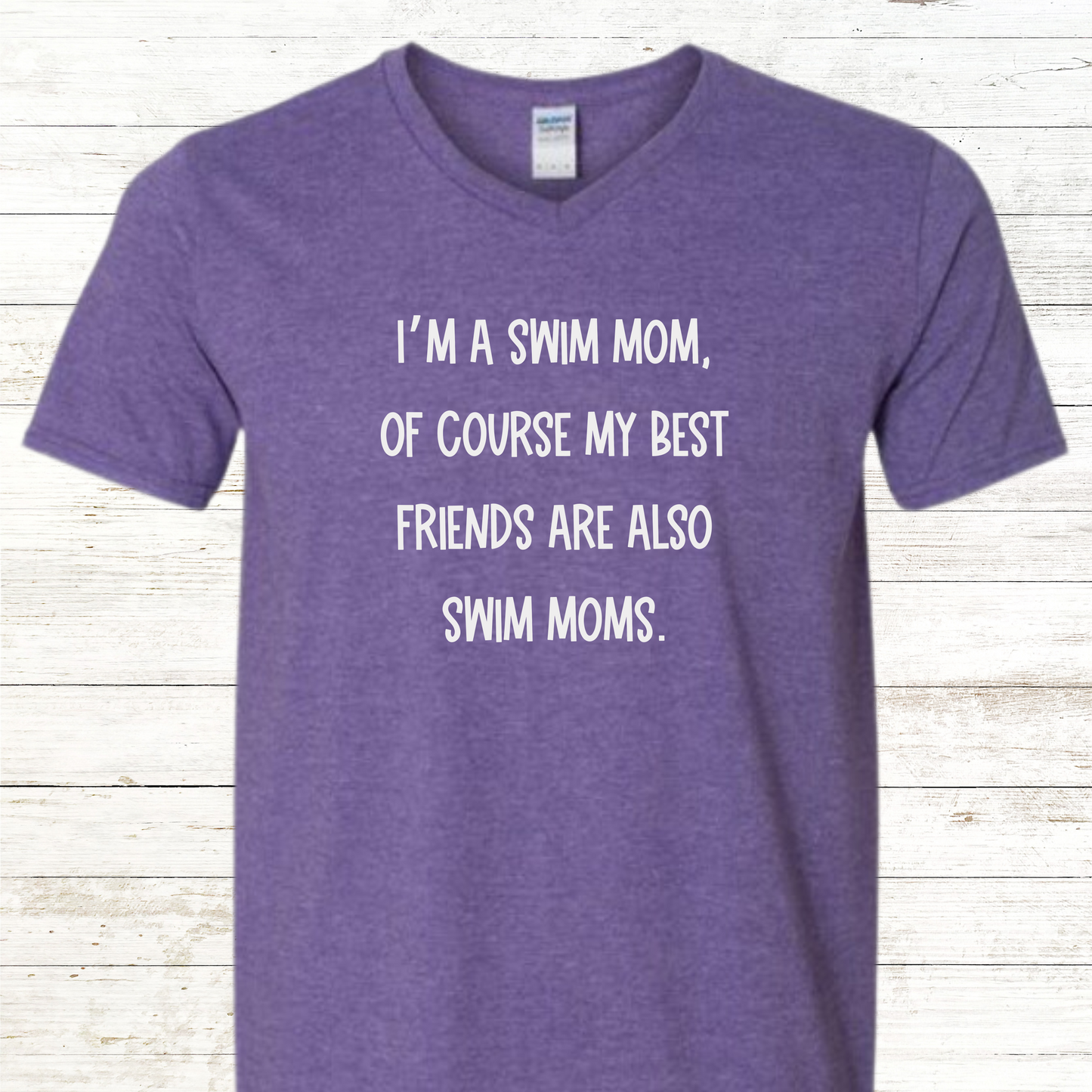 I’m a swim mom, of course my best friends are other swim moms.