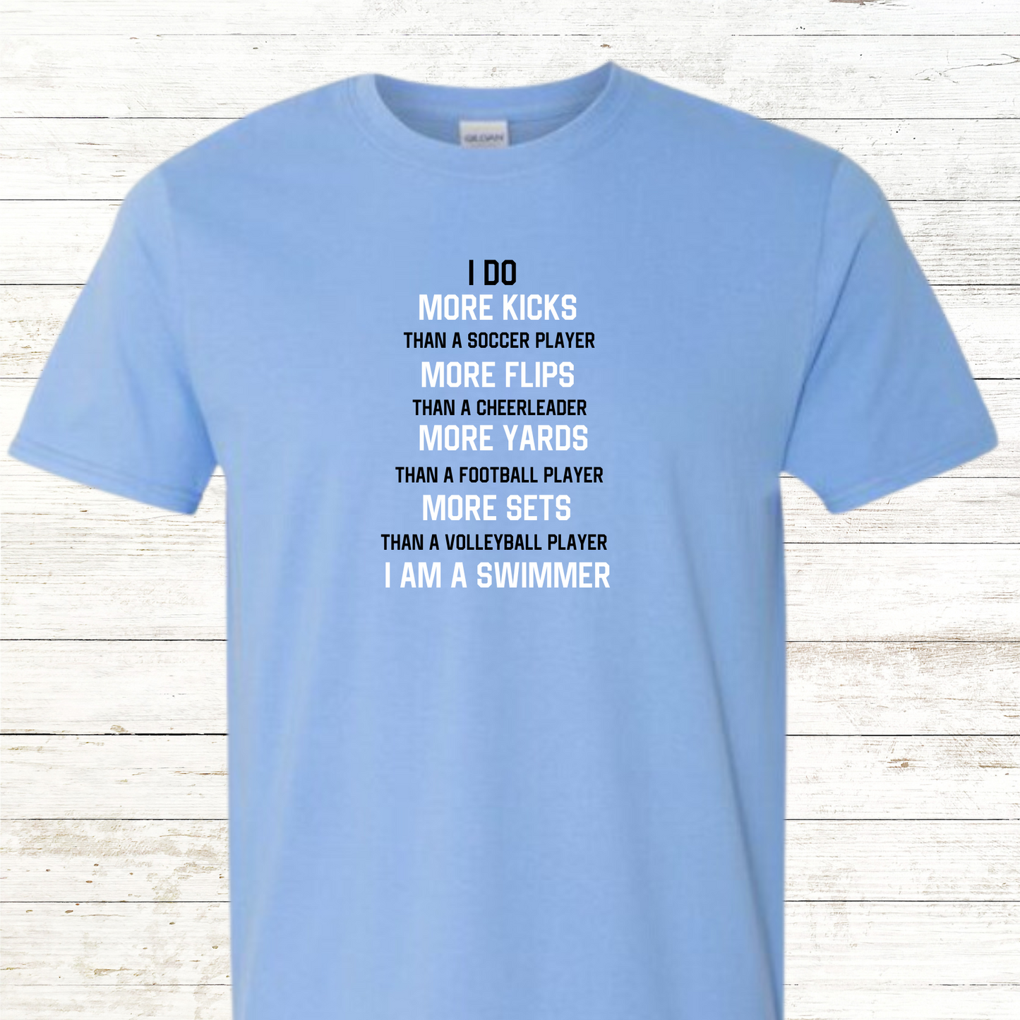 Clearance: I am a Swimmer Tee (Adult M)