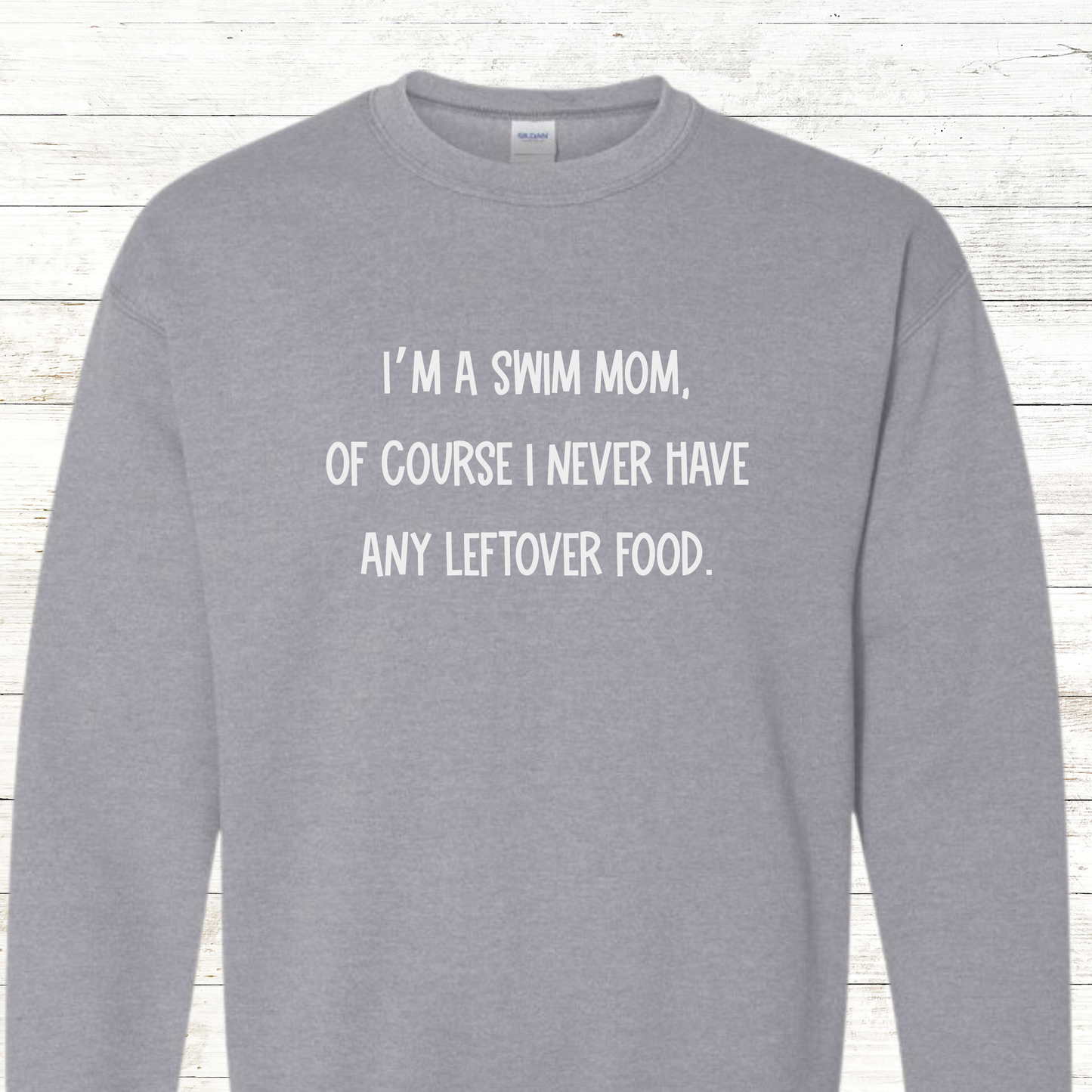 I’m a swim mom, of course I never have any leftover food.