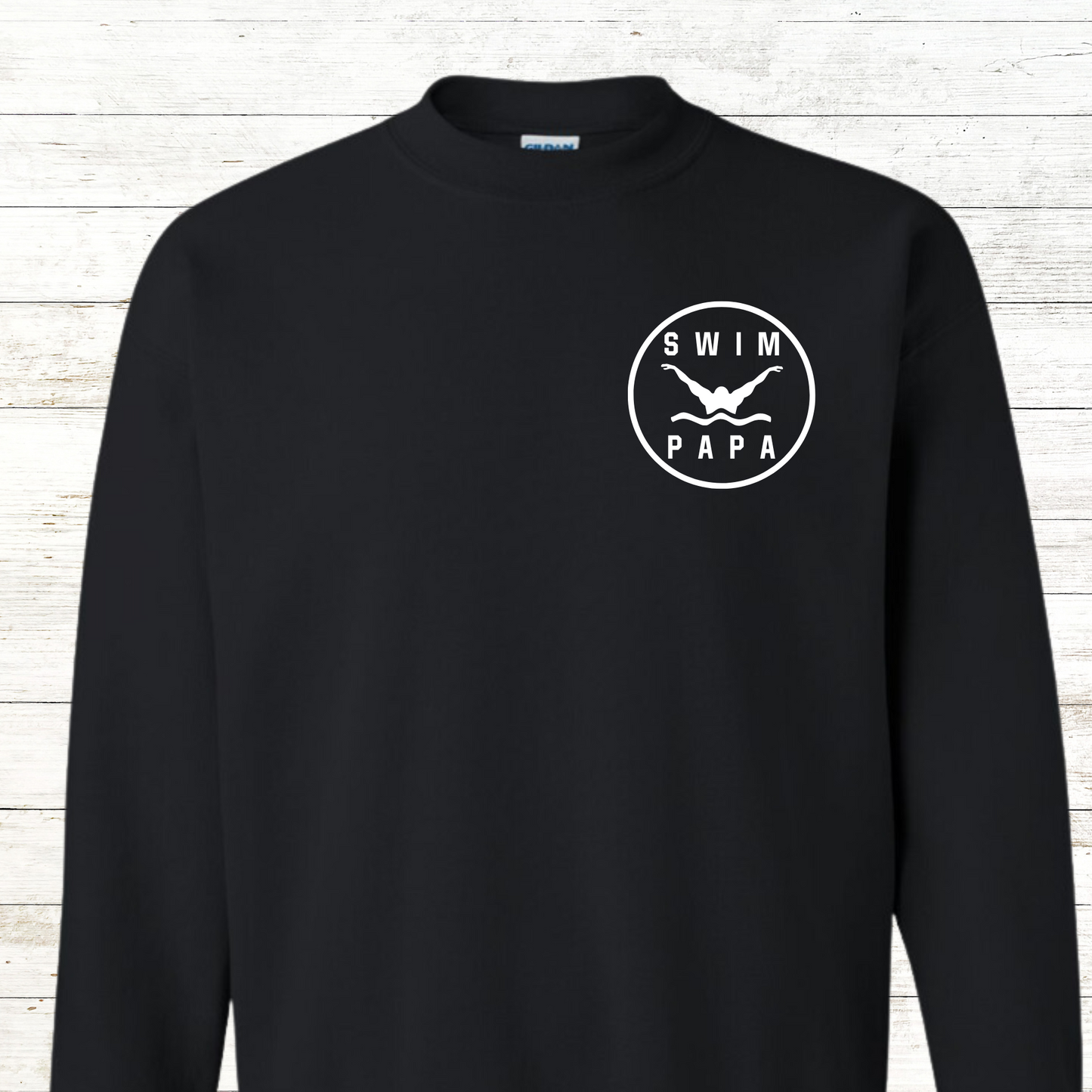 Swim Papa: Butterfly Pocket Logo