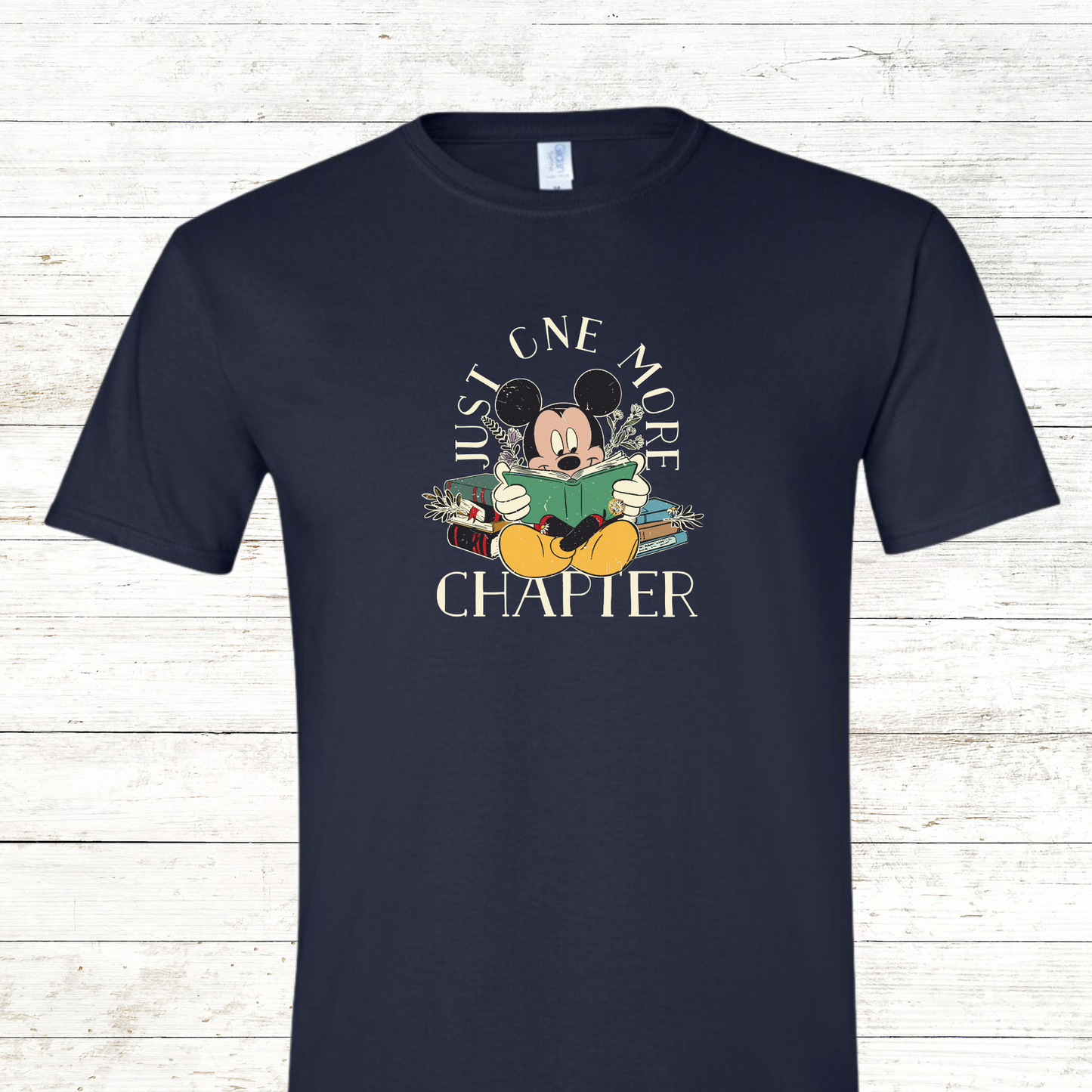 Just One More Chapter - Adult Crewneck Tee