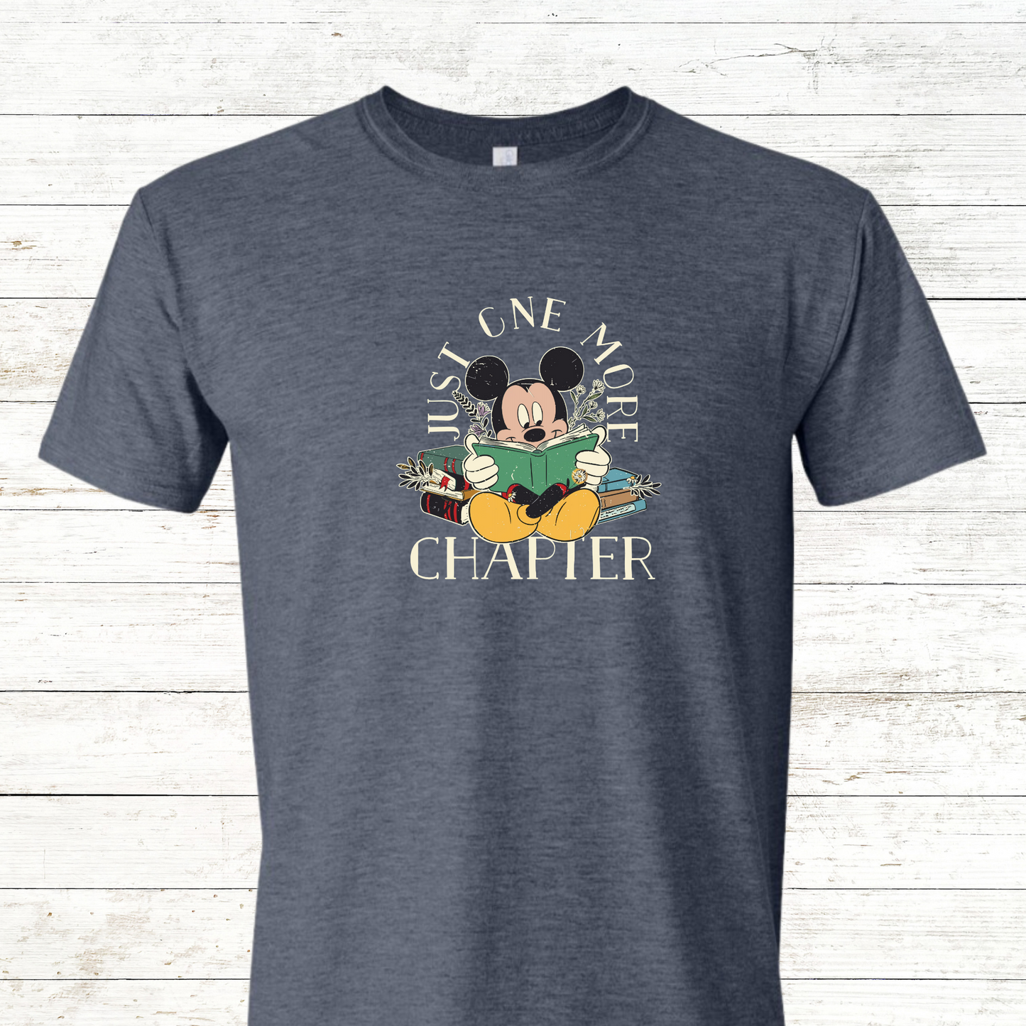 Just One More Chapter - Adult Crewneck Tee
