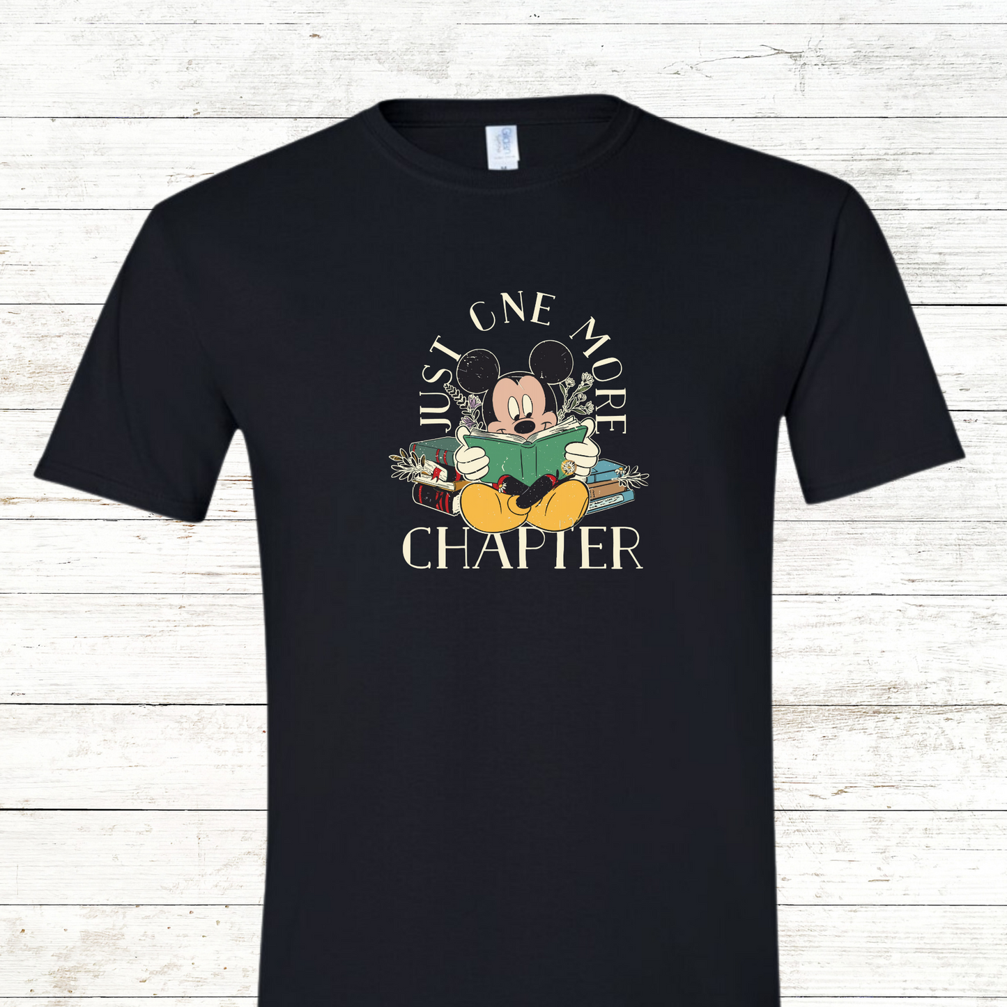 Just One More Chapter - Adult Crewneck Tee