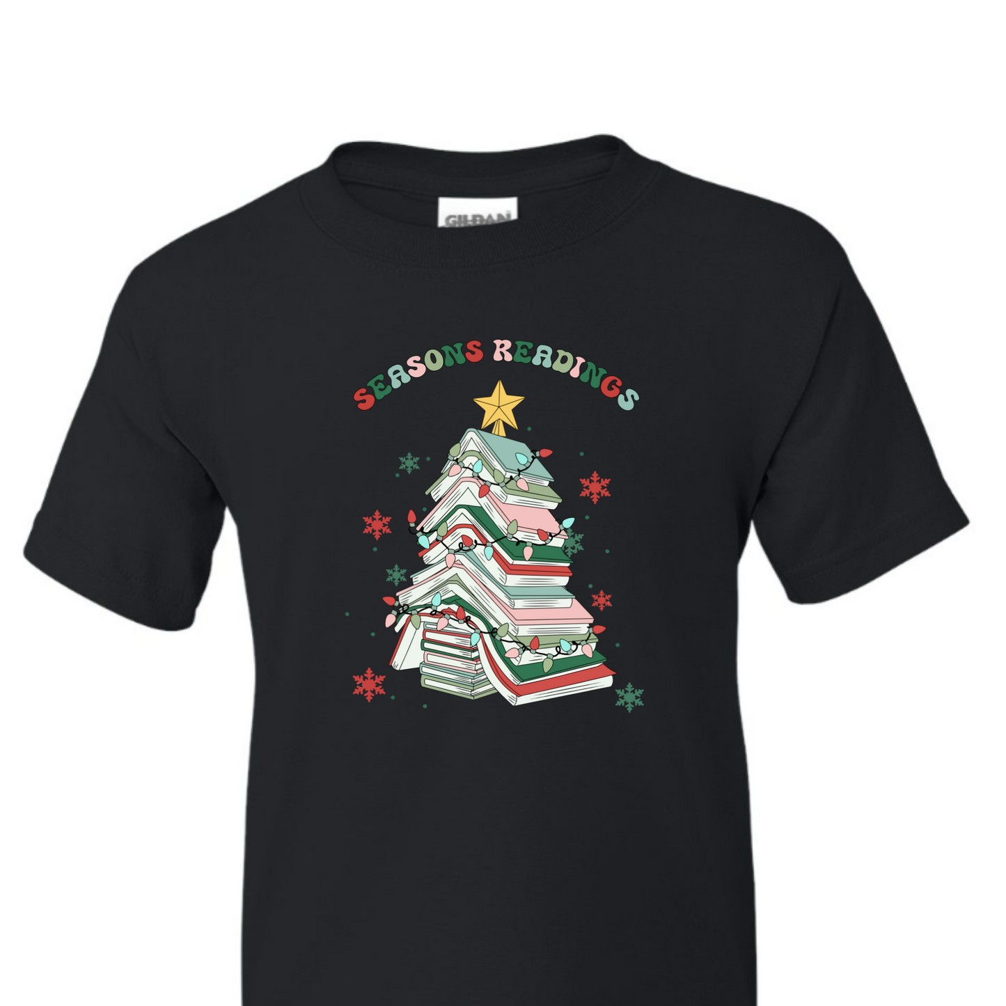 Seasons Reading - Christmas Teacher / Adult Sweatshirt - Back Personalization Option