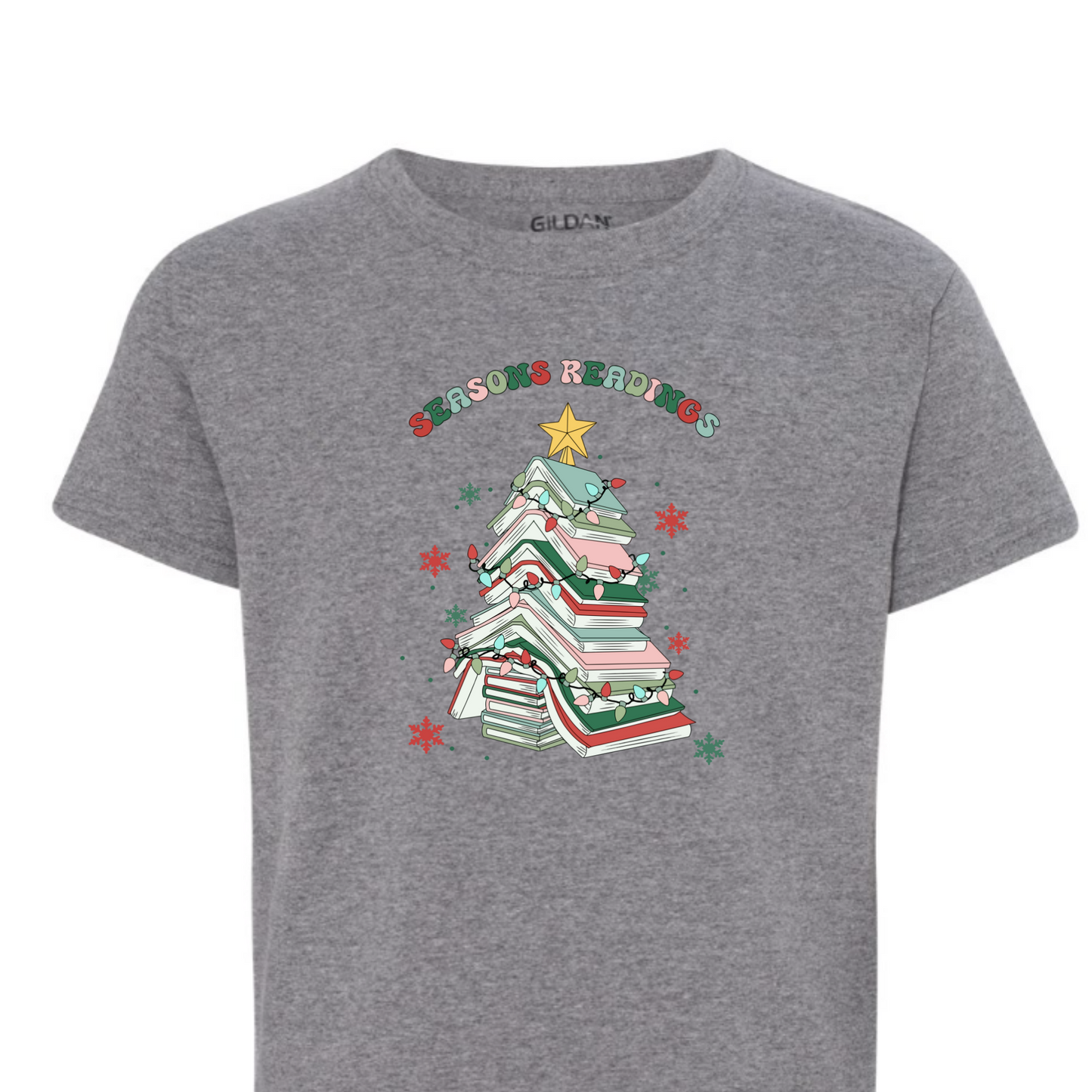 Seasons Reading - Christmas Teacher / Adult Sweatshirt - Back Personalization Option