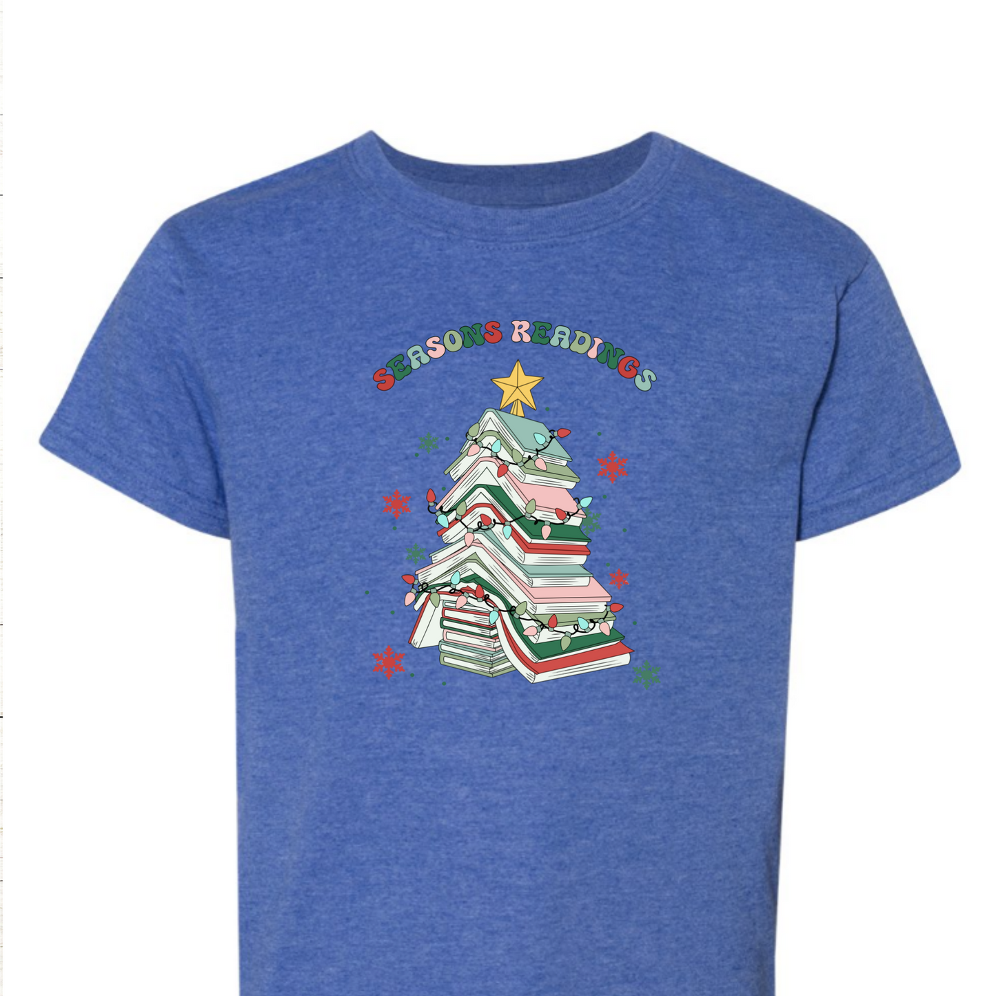 Seasons Reading - Christmas Teacher / Adult Sweatshirt - Back Personalization Option