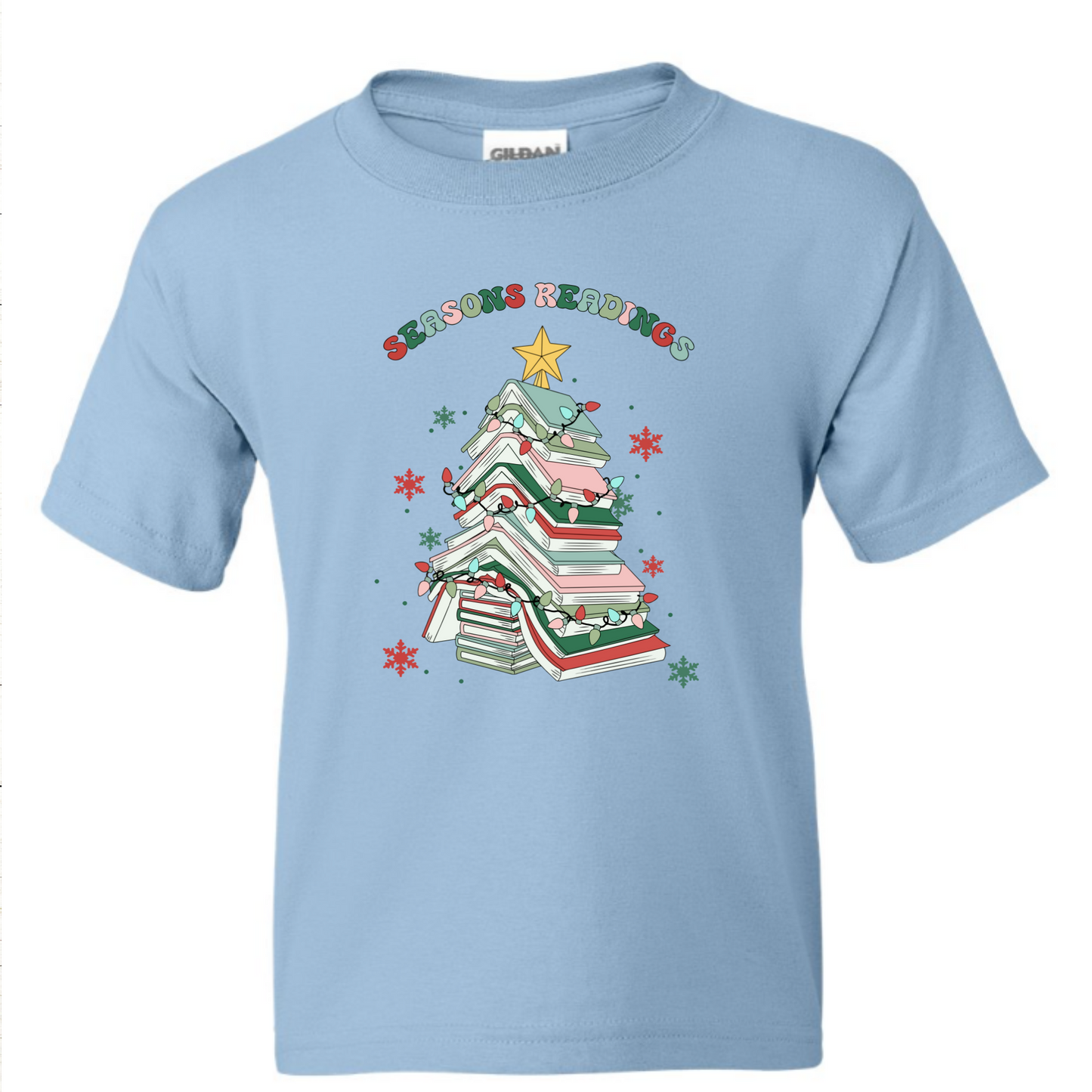 Seasons Reading - Christmas Teacher / Adult Sweatshirt - Back Personalization Option