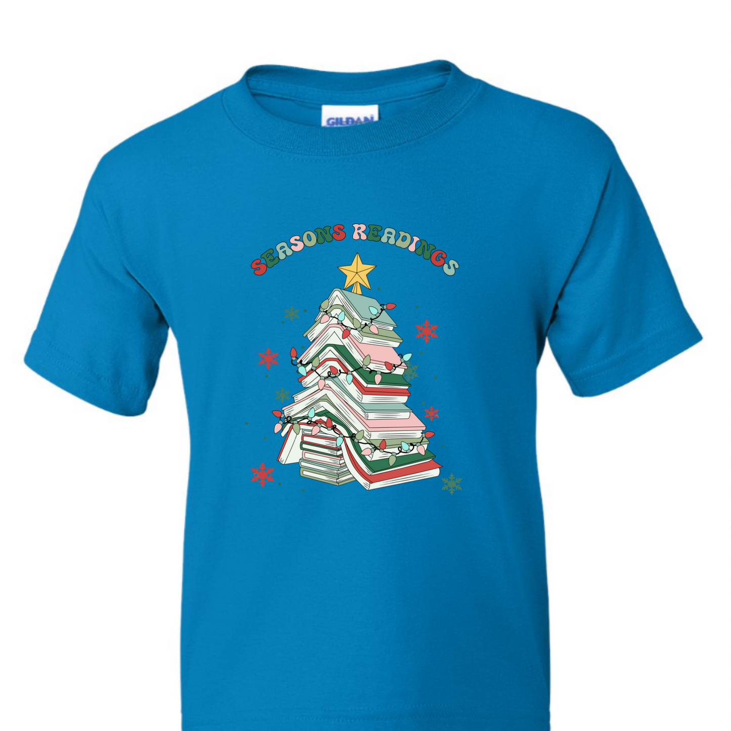 Seasons Reading - Christmas Teacher / Adult Sweatshirt - Back Personalization Option