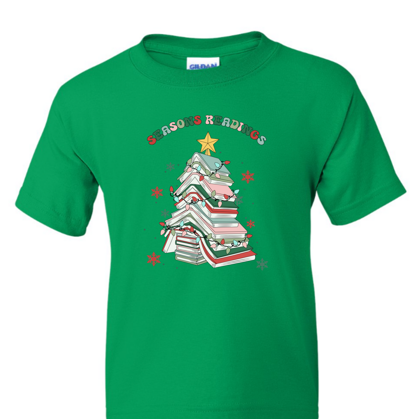 Seasons Reading - Christmas Teacher / Adult Sweatshirt - Back Personalization Option