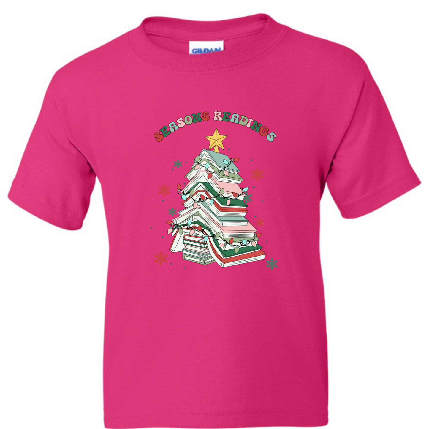 Seasons Reading - Christmas Teacher / Adult Sweatshirt - Back Personalization Option