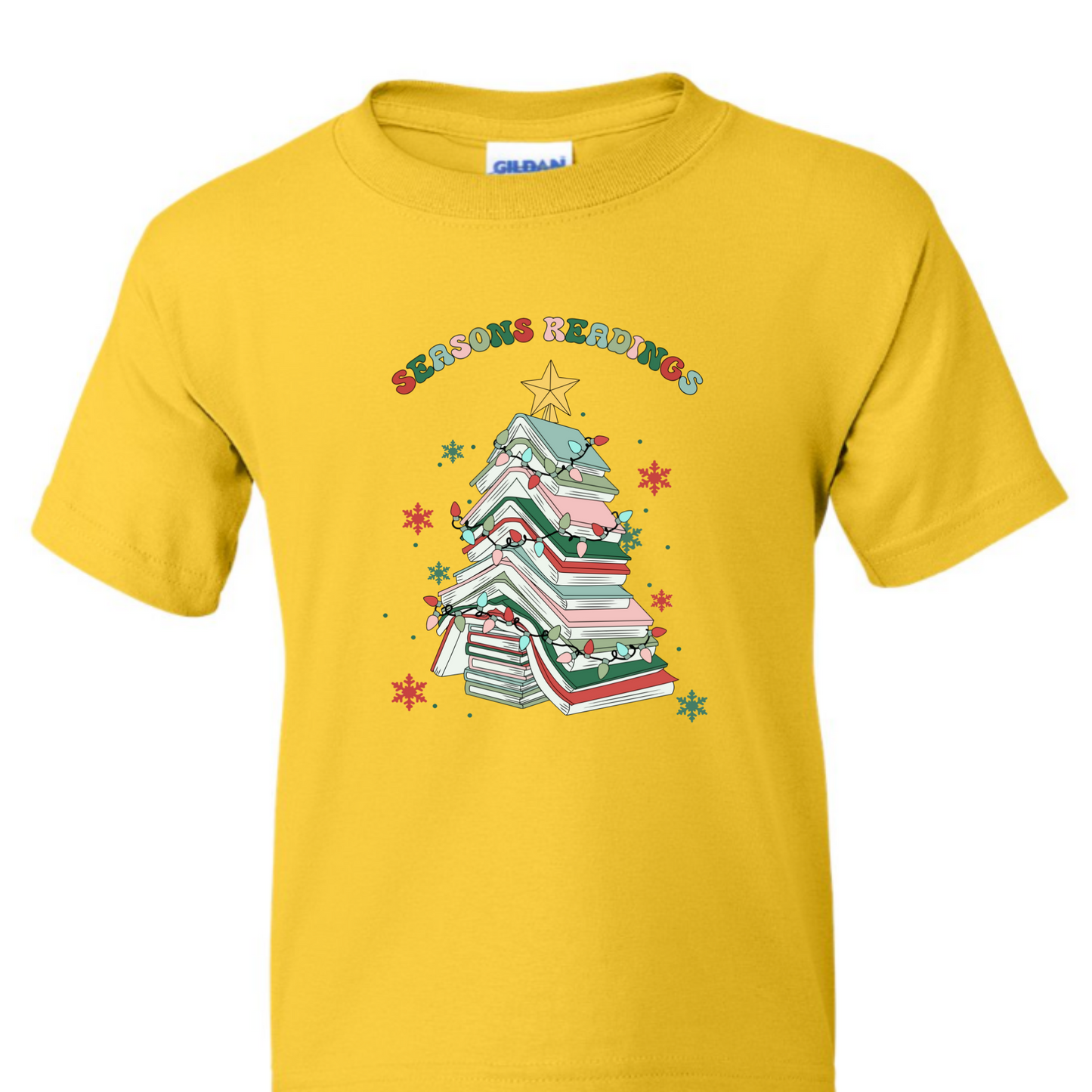 Seasons Reading - Christmas Teacher / Adult Sweatshirt - Back Personalization Option