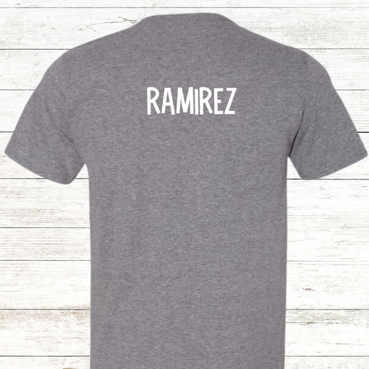 Swim Papa - White Text - Adult Crewneck Tee