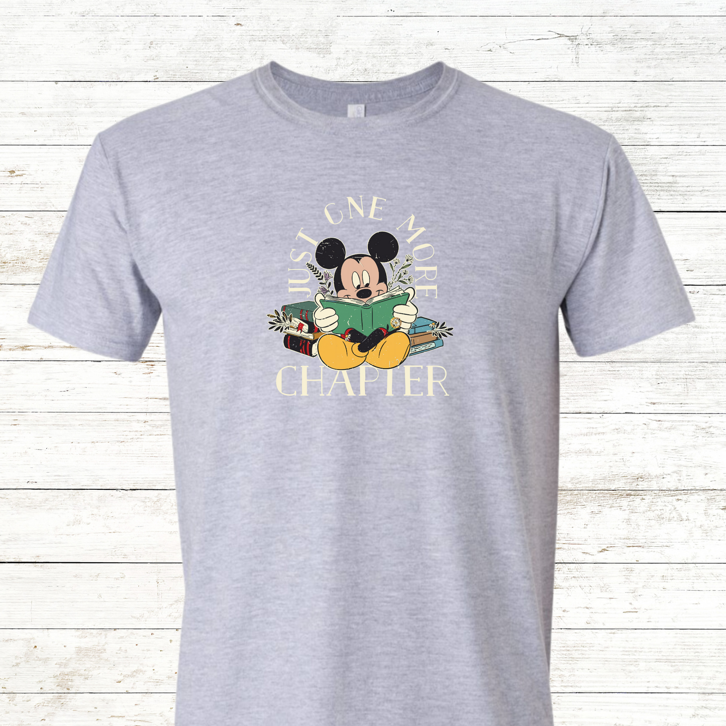 Just One More Chapter - Adult Crewneck Tee
