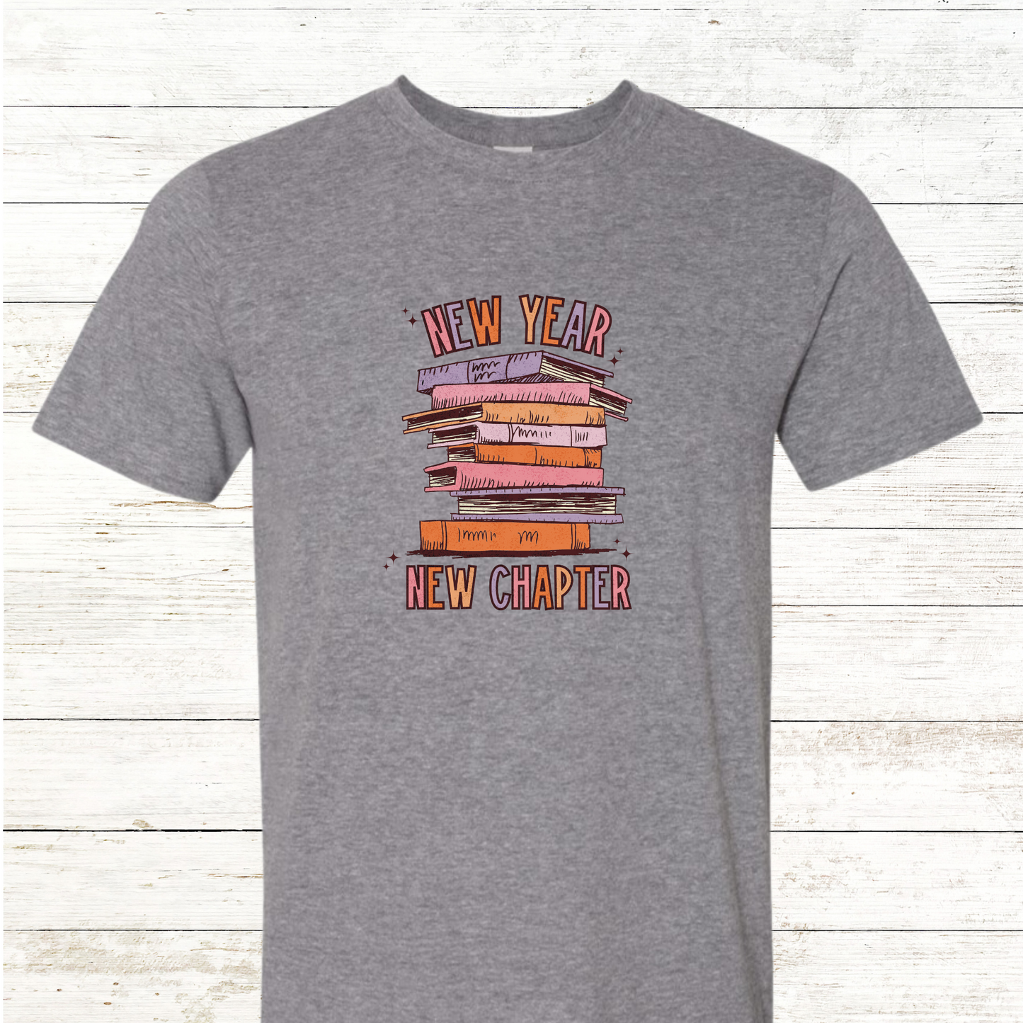 New Year New Chapter - Adult Crewneck Tee