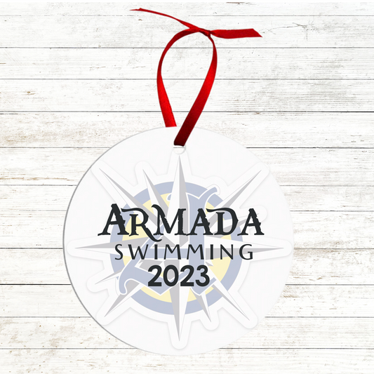 Swim Team Christmas Ornament - Armada