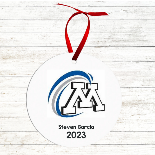 Swim Team Christmas Ornament - Minnetonka