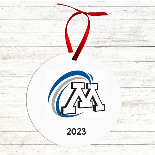 Swim Team Christmas Ornament - Minnetonka