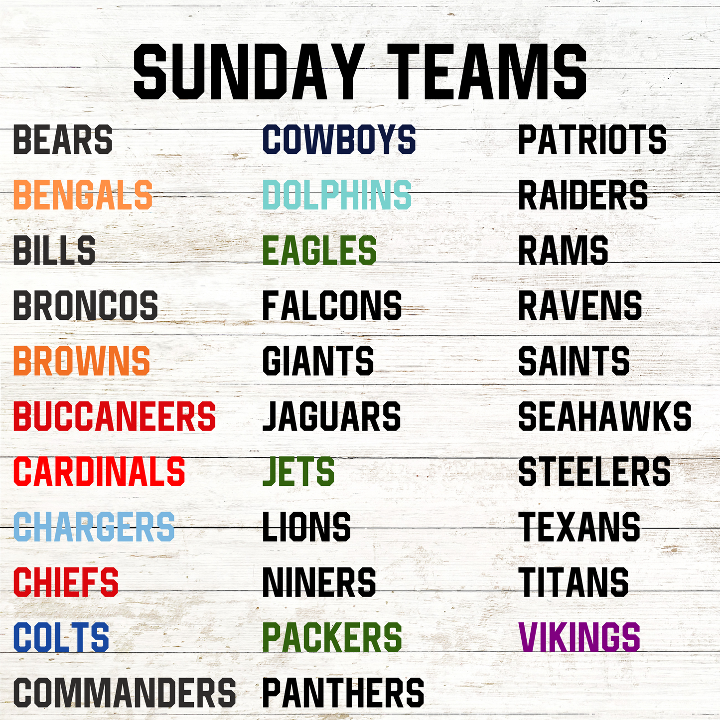 Weekend Football