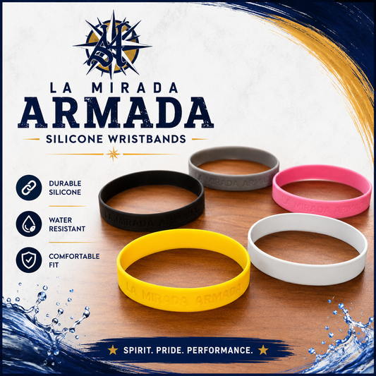 La Mirada Armada Swimming Silicone Wristbands