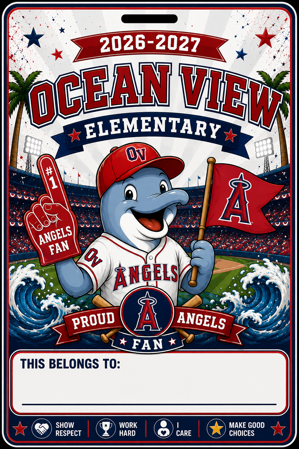 Baseball Bag Tag – Ocean View Bag Tag Collection