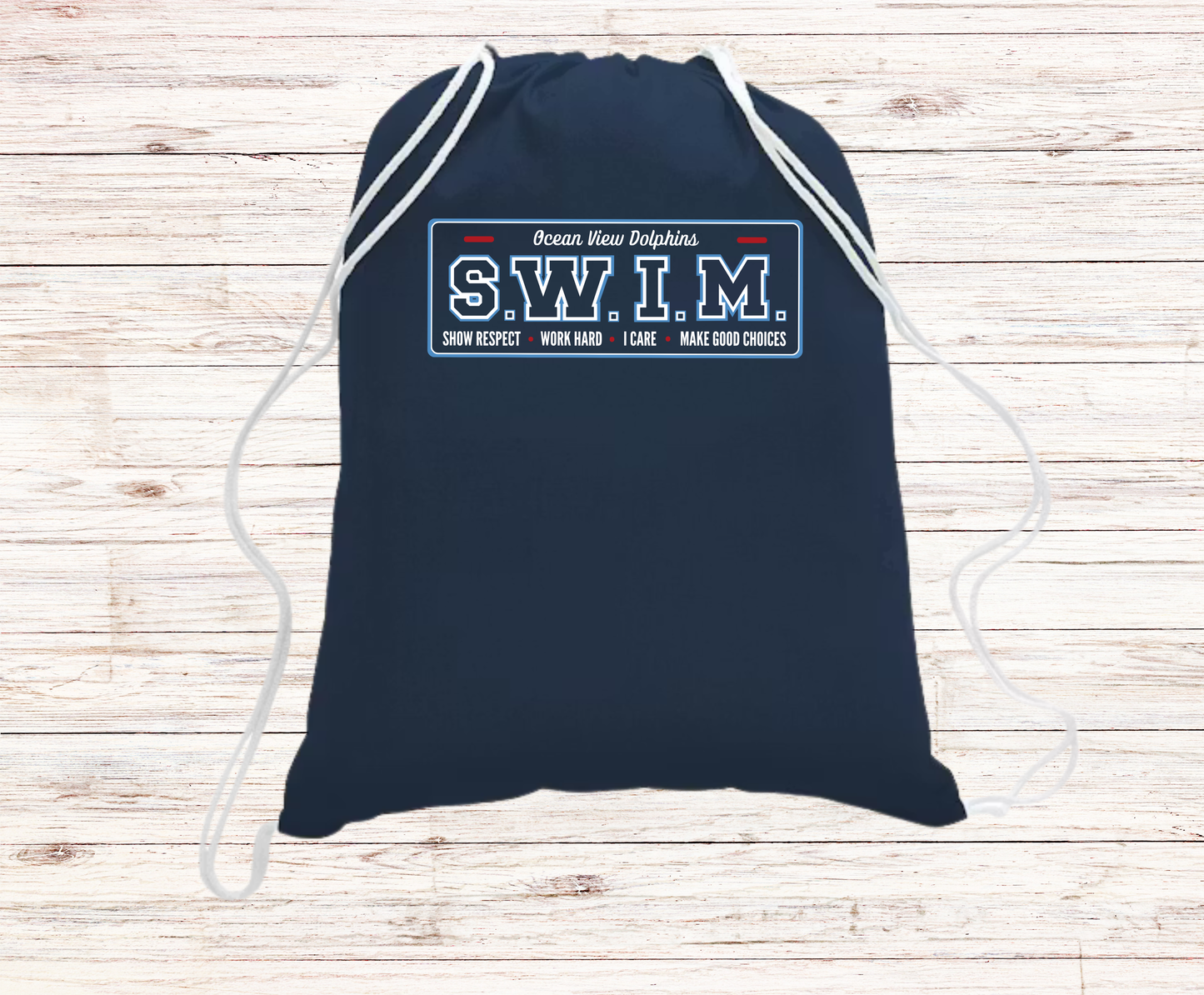 Ocean View Drawstring Bag 2026-27
