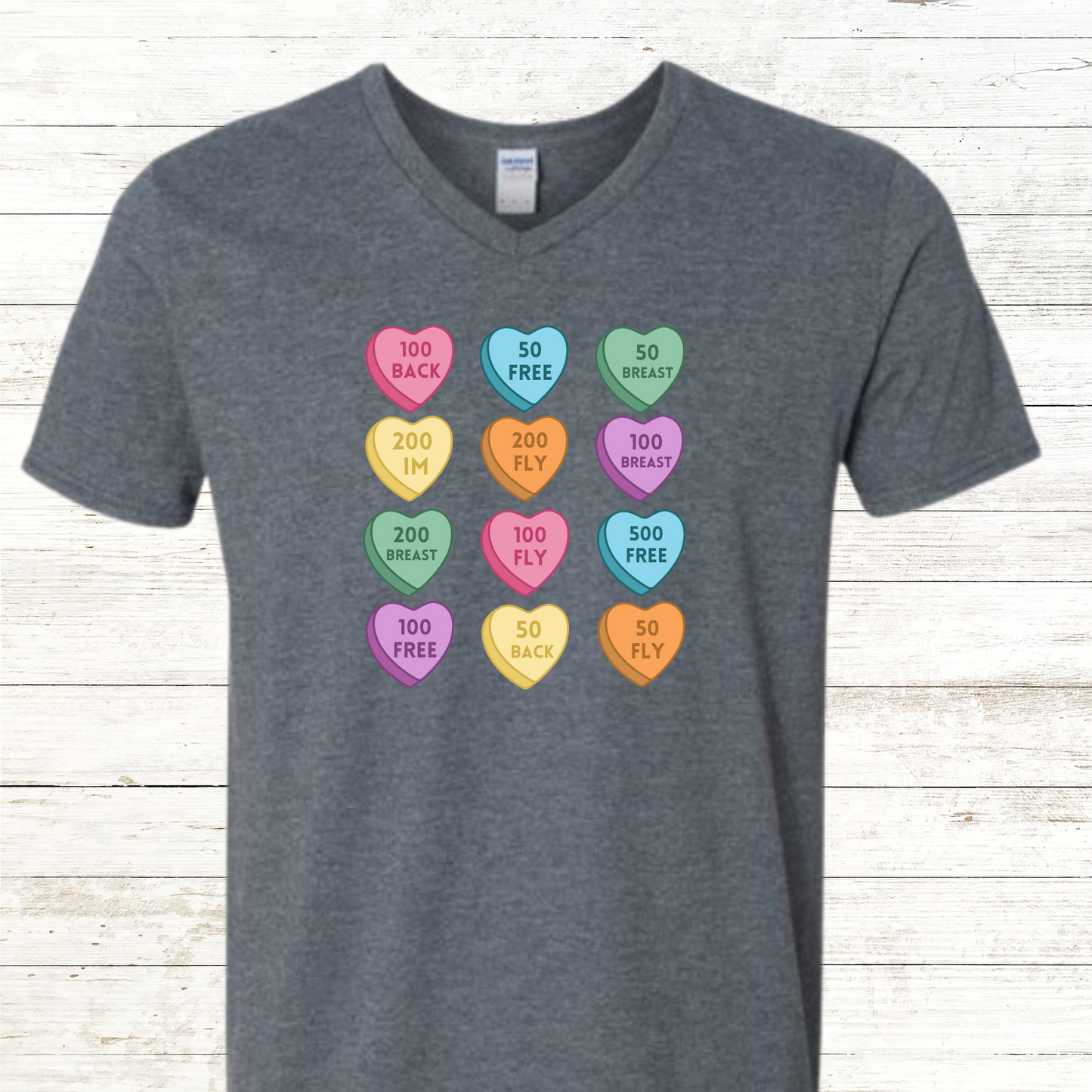 Conversation Heart Swimmer Valentine Events