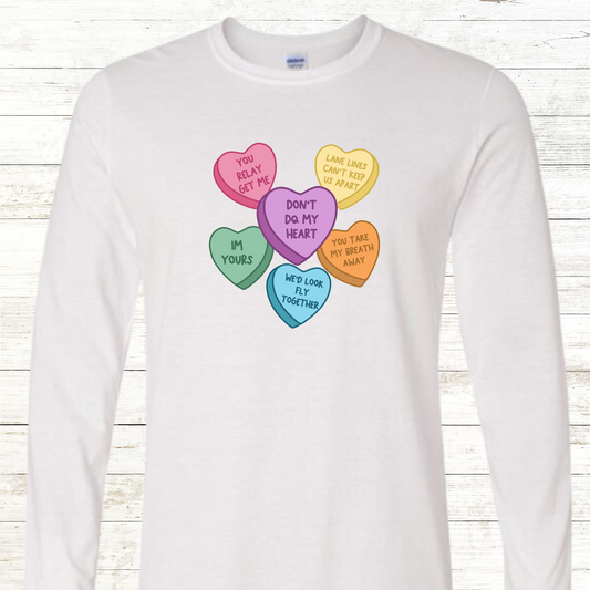 Conversation Heart Swimmer Puns