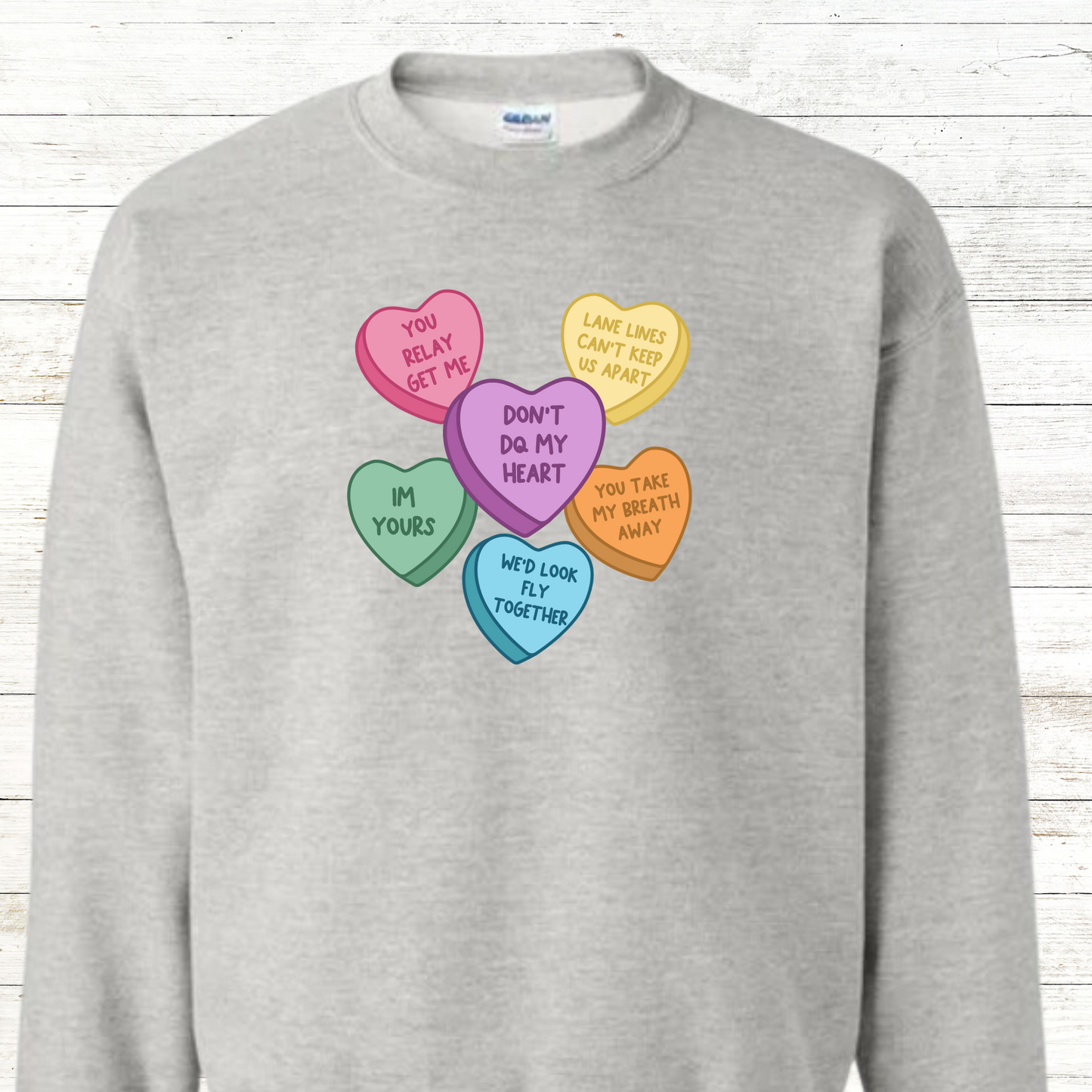 Conversation Heart Swimmer Puns
