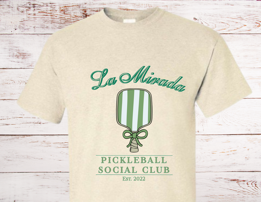 Pickleball Social Club Shirt – Custom City & Est. Year 🏓