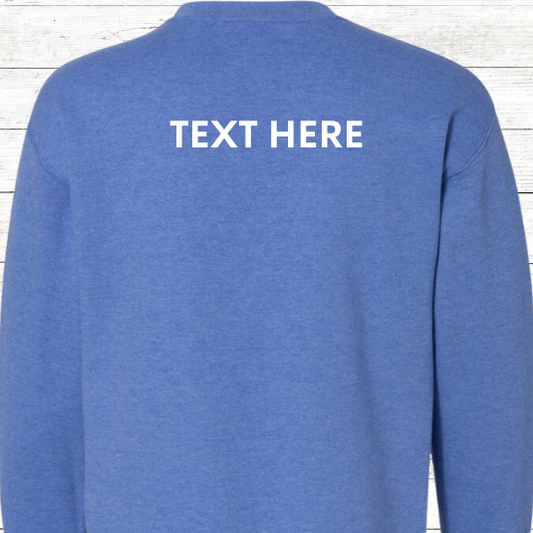 It's is a good day to be at the pool. Swimmer Sweatshirt - Personalized