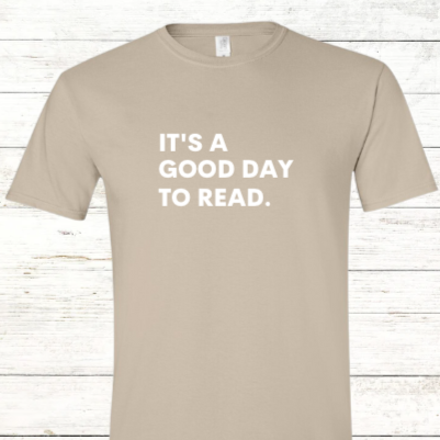It's a Good Day to Read - Adult Crewneck Tee