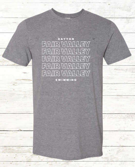 Fair Valley - Adult Swimmer Crewneck Tee