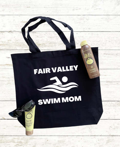 Fair Valley Swim Mom Tote Bag