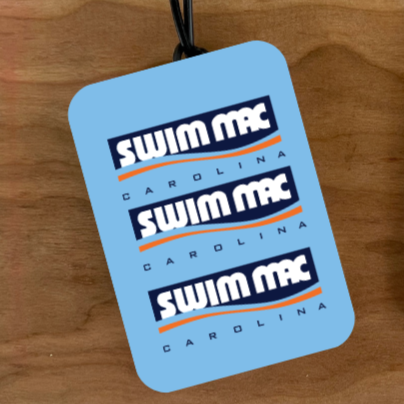 Reusable swim meet heat tags: Swim Mac Carolina