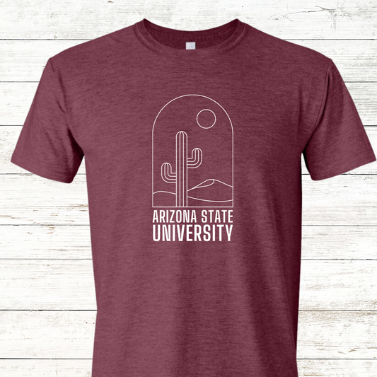 Arizona State University Teacher College Tee - Adult Crewneck Spirit Day Tee
