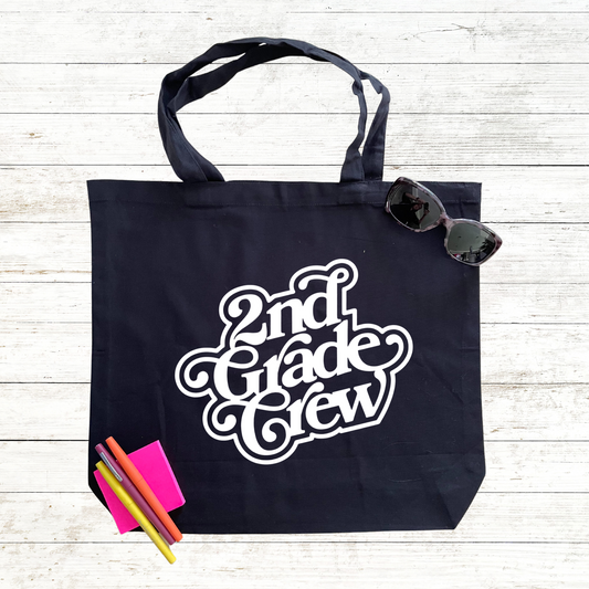 Teacher Crew Grade Level Tote Bag