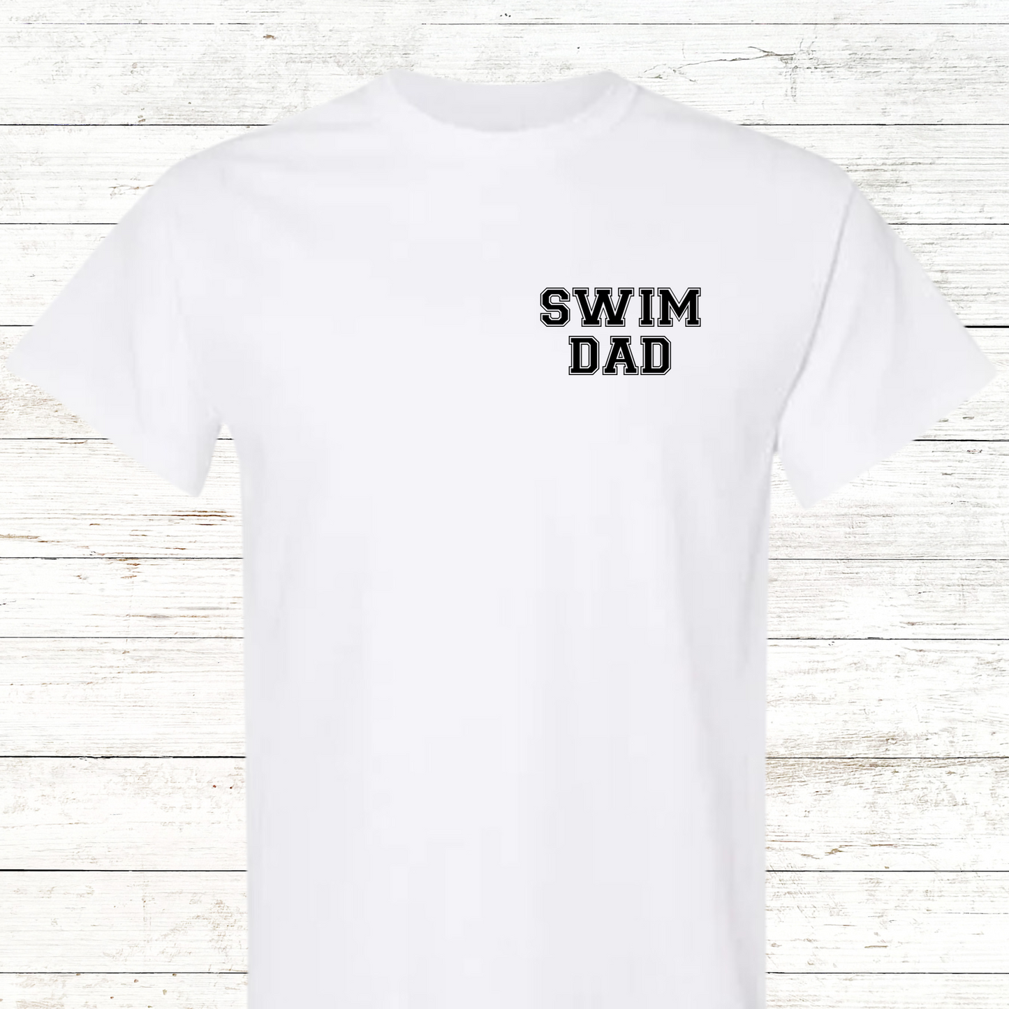 Swim Dad - Pocket Logo Tee