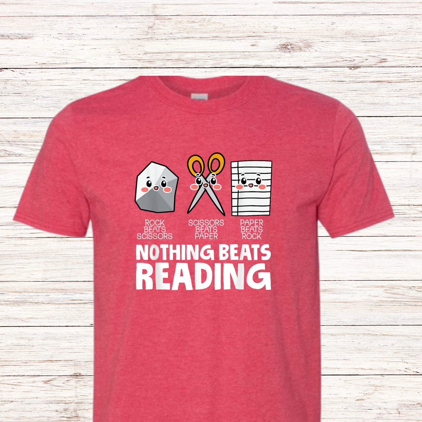 Rock Paper Scissors - Nothing Beats Reading