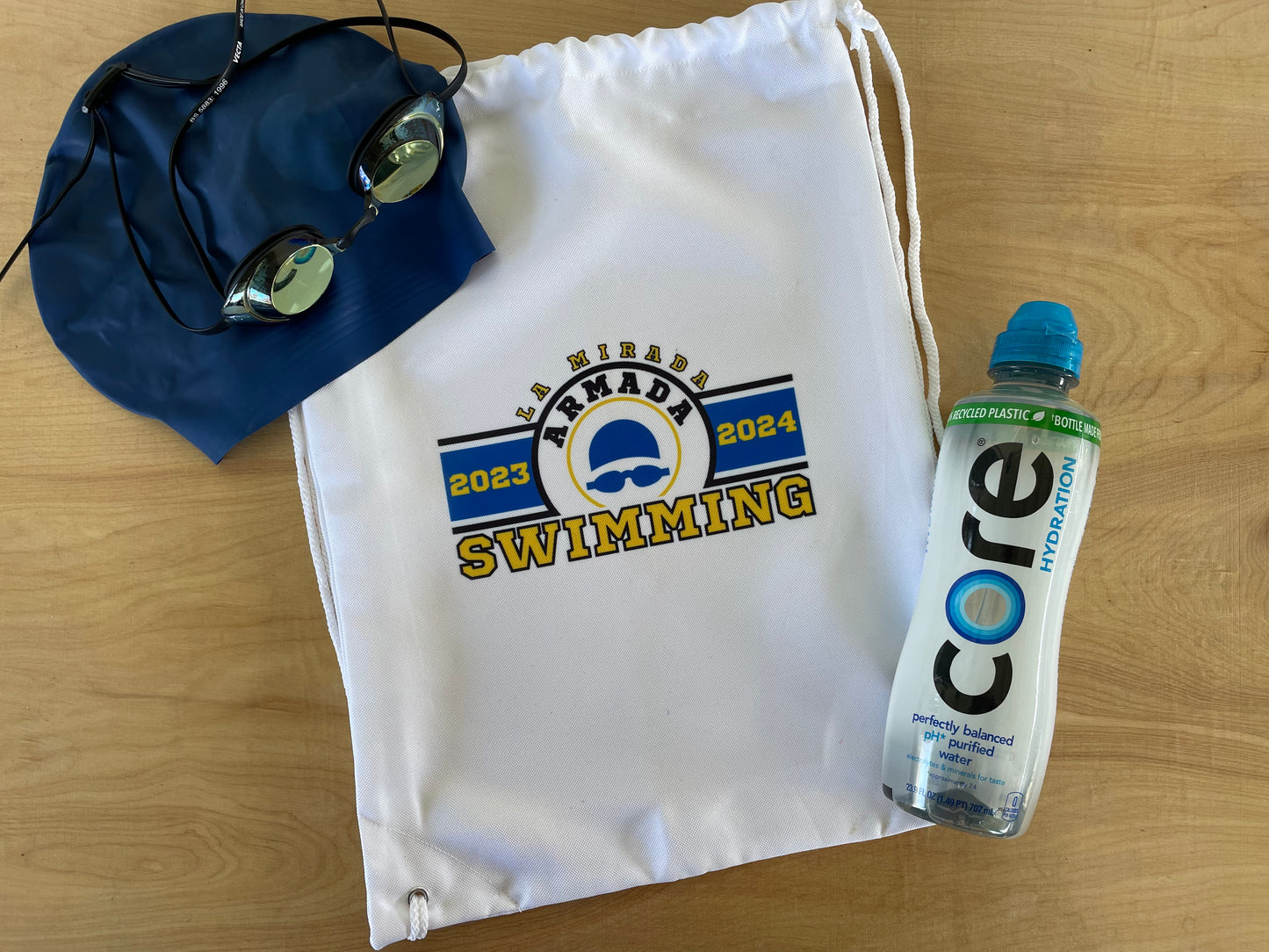 La Mirada Armada Swimmer Draw String Bag