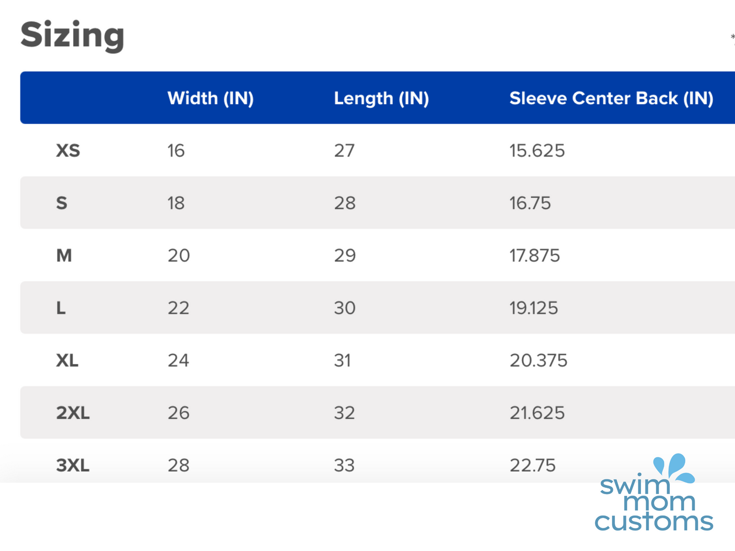 Swim Mom Heart Adult Crewneck Tee (Black / White text)